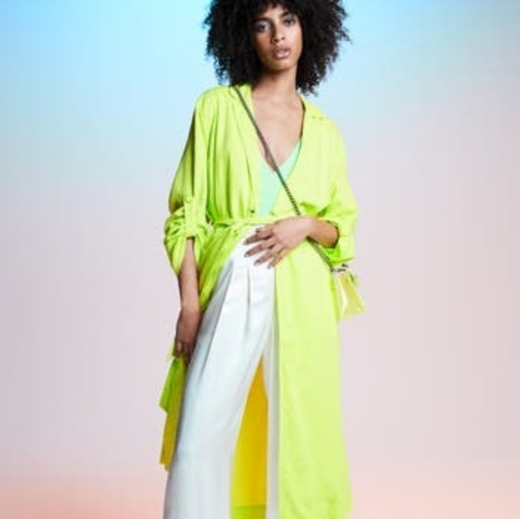 AFRM Neon Green Hendrix Duster - US XS or M - Picture 3 of 16